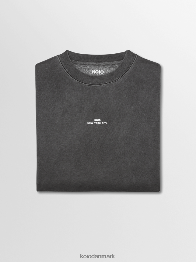 KOIO vinci sweatshirt skifer kollektion unisex 4P02B135