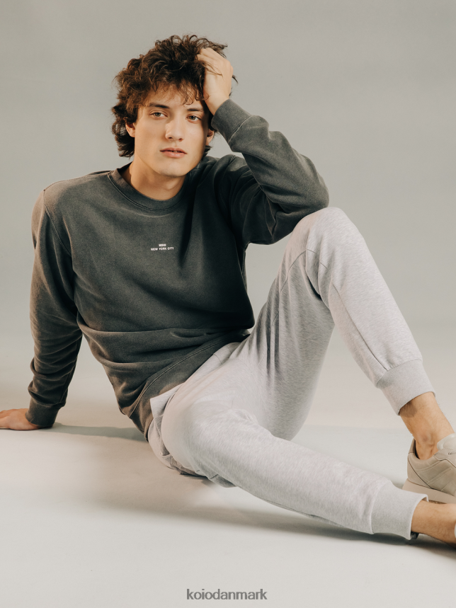 KOIO vinci sweatshirt skifer kollektion unisex 4P02B135