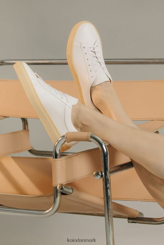 KOIO capri hvidt lyst tyggegummi sko Kvinder 4P02B139