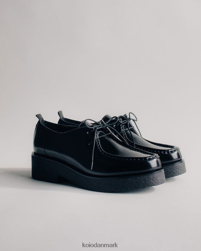 KOIO siena blank sort sko Kvinder 4P02B218