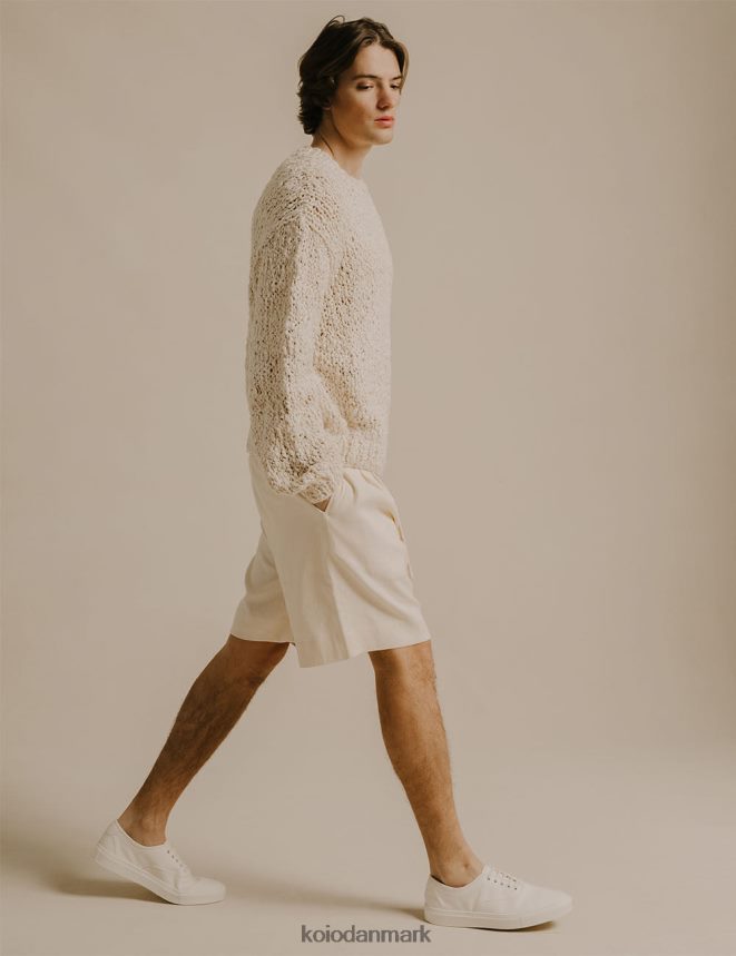 KOIO portofino antik hvid sko Mænd 4P02B61